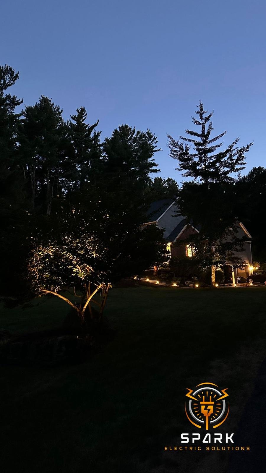 Landscape lighting project 1