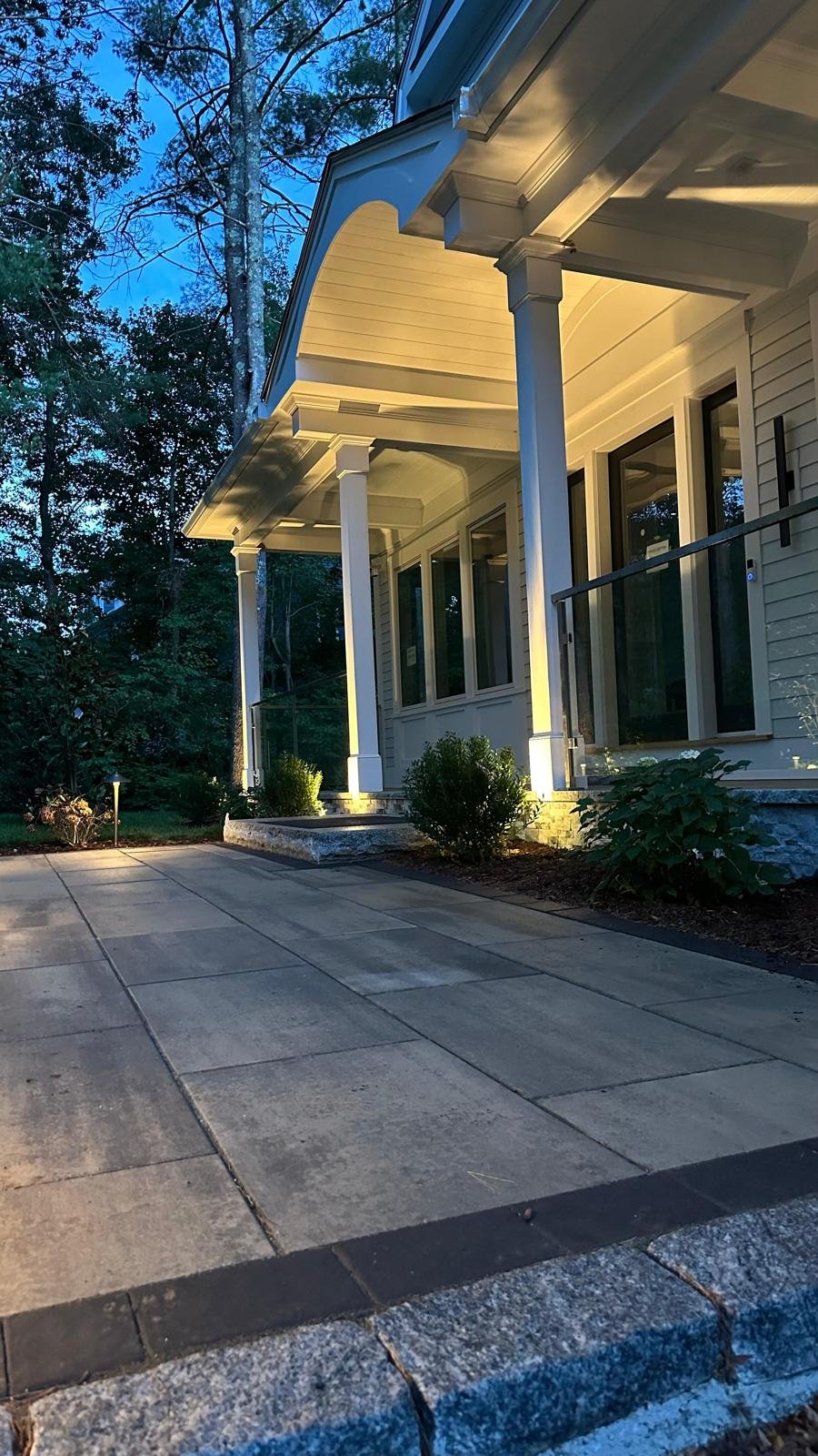 Landscape lighting project 4